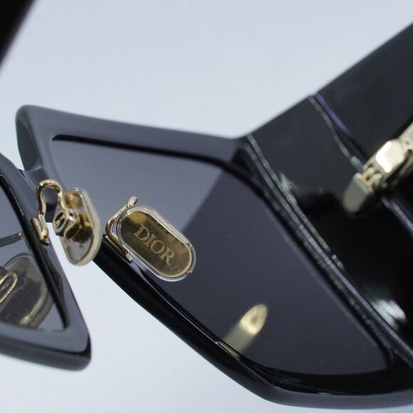 NEW DIOR DIORSOLAR S1U 10A0 BLACK GREY SUNGLASSES - Picture 9 of 13